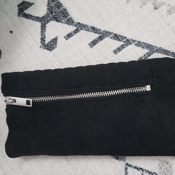 NWOT H&M suede biker jacket - Picture 3 of 6